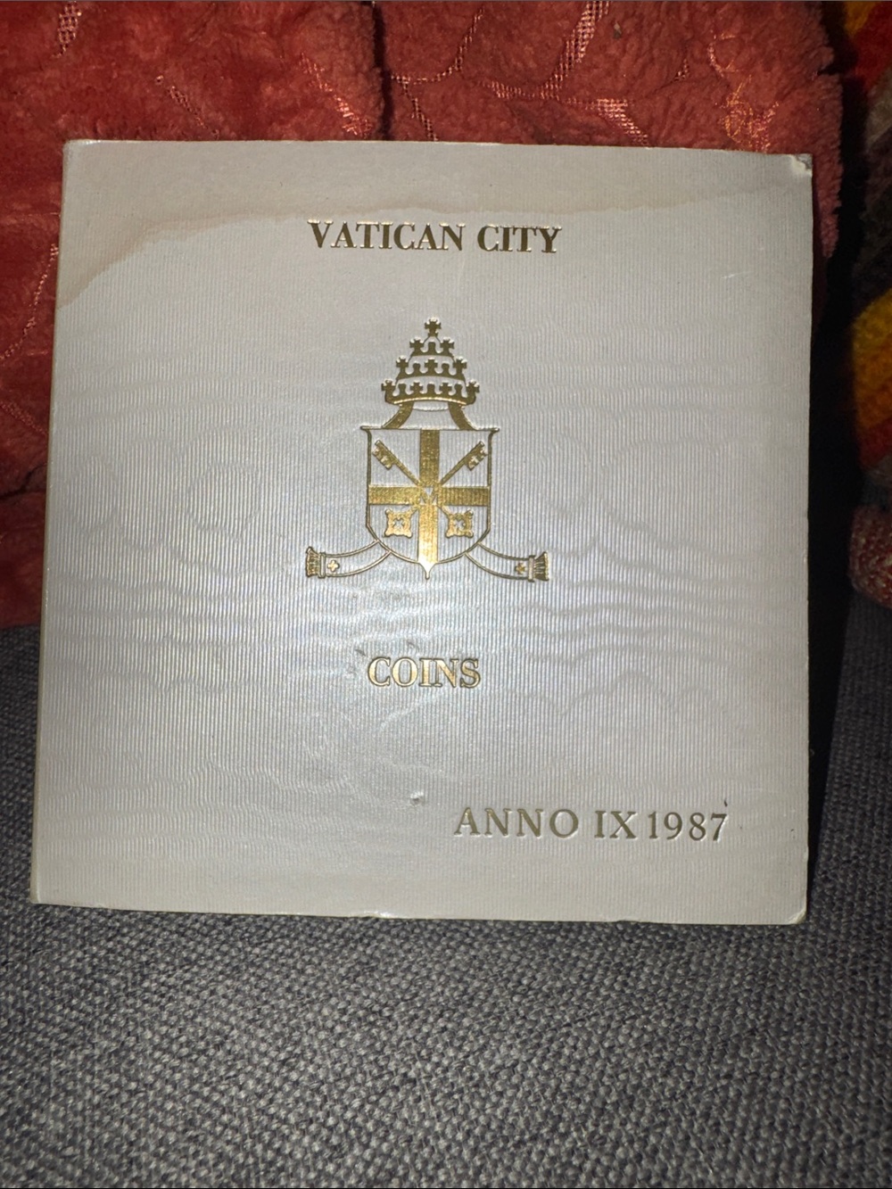 Vintage 1987 Vatican City Coin Set | John Paul II Ninth Year Mint Presentation